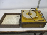 Newcomb Portable Record Player EDT-12C.