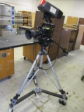 Panasonic 5100HS Video Camera on Studio Tripod.