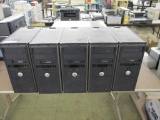 (5) Dell OptiPlex GX620 Desktop Computers.