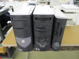 (3) Dell OptiPlex Desktop Computers.