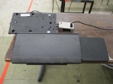 Metal & Plastic Underdesk Keyboard Tray.
