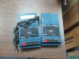 (2) Classroom Select Slim Line Cassette Recorders