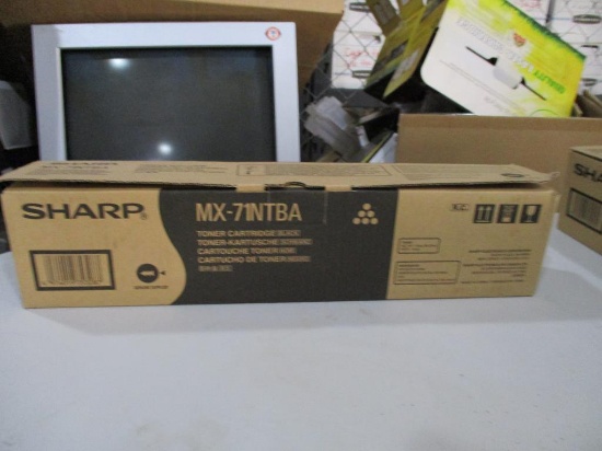 Sharp MX71TBA Black Toner Cartridge.