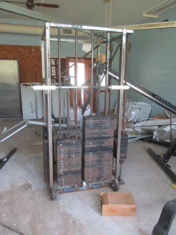 Universal gladiator weight machine hotsell