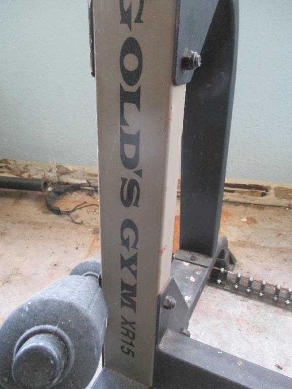 Golds gym xr15 hotsell