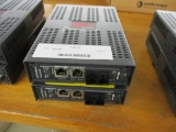 (2) IMC Media Chassis 1 w/ MM1300 Card.