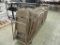 Metal Rolling Chair Cart w/ (32) Folding Chairs.