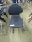 (6) Plastic & Metal Student Chairs.