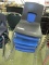 (5) Plastic & Metal Student Chairs.