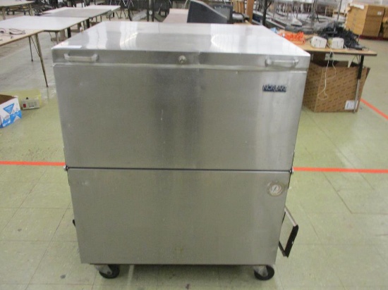 Norlake Stainless Steel Beverage Cooler.