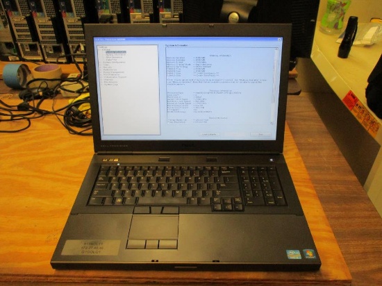 Dell Precision M6600 Laptop Computer.