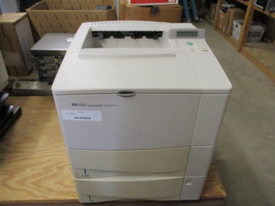 HP LaserJet 4100tn Printer w/ Extra Tray.