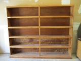 Wood 5 Shelf Bookcase.