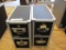 (2) Vaultz 2 Drawer Data Tape Storage Boxes.