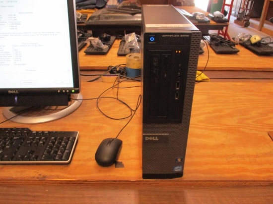 Dell OptiPlex 3010 Desktop Computer.