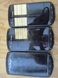 (3) Kyocera Brigadier E6782 Smart Phones.