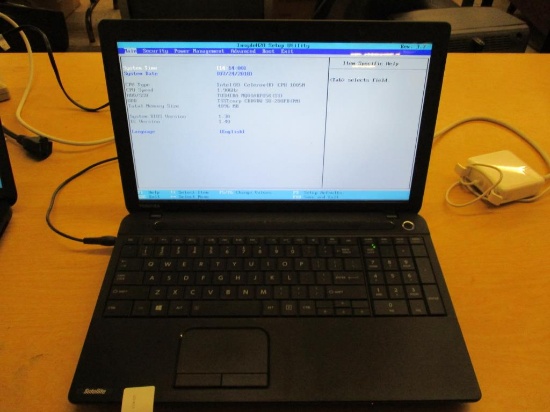 Toshiba Satellite C50-A Laptop Computer.