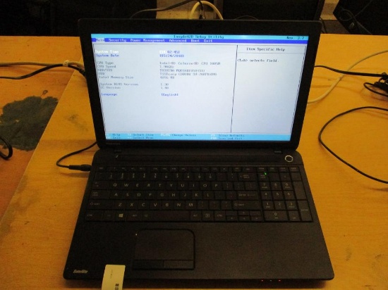 Toshiba Satellite C50-A Laptop Computer.