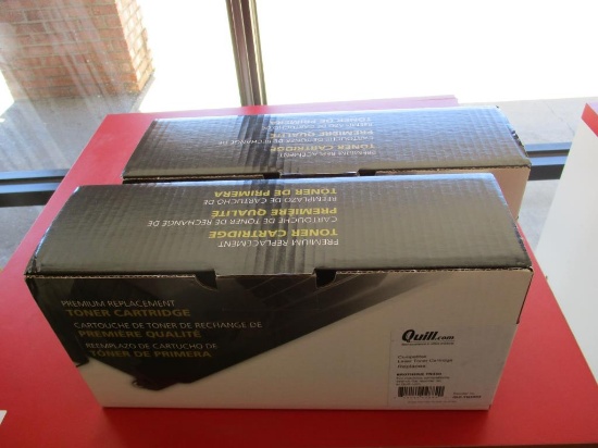 (2) Quill Laser Toner Cartridges, Brother TN350.