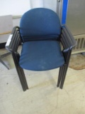 (5) Stackable Arm Chairs.