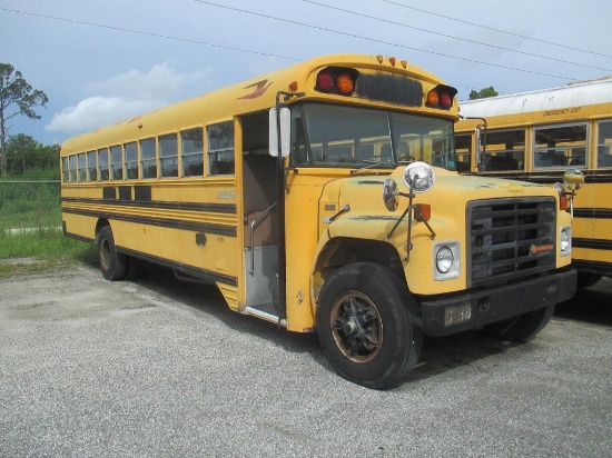 1987, Blue Bird, 1753, School Bus,