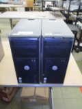 (2) Dell OptiPlex 745 Desktop Computers.