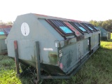Metal Roll Off Recycle Container, 28 cu yd.
