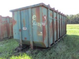Metal Roll Off Recycle Container, 45 cu yd.