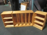 Wood Rolling Folding Cubbie