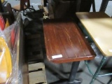 Wood and Metal Desk