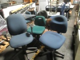 (6) Rolling Office Chairs