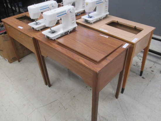 Classmate Sewing Machine and Cabinet