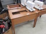 Classmate Sewing Machine and Cabinet