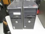 (2) Dell OptiPlex GX520 Desktop Computers