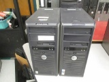 (2) Dell Desktop Computers