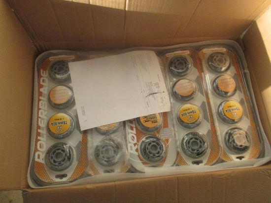 (5) Cases of Rollerblade Wheels