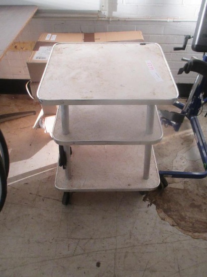 3 Tier Rolling AV Cart