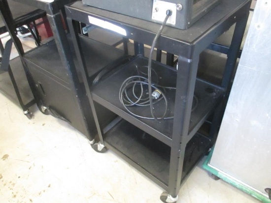 3 Tier Rolling AV Cart