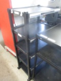 5 Tier Rolling AV Cart