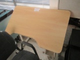 Wood and Metal Drafting Table