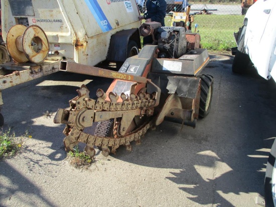 1997 Ditch Witch 1820 Walk Behind Trencher.