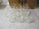 (9) Pyrex 250ml Glass Beaker.