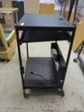 Metal Rolling Computer Cart.