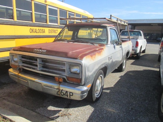 1987, Dodge, D150, Pickup Truck,