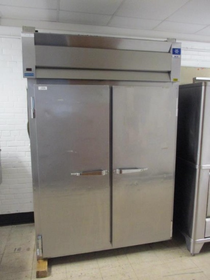 McCall Stainless Steel 2 Door Refrigerator 1-1045.