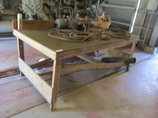 Wood Table.