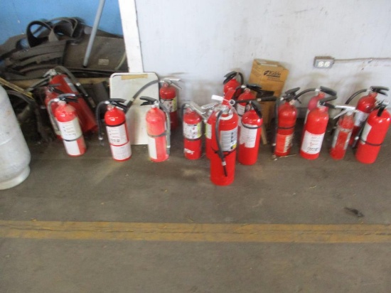 (20) Asst Fire Extinguishers.
