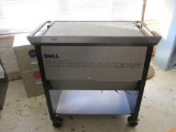 Ergotron Dell Metal Rolling Laptop Cart.