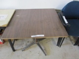 Wooden & Metal Table