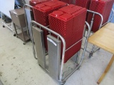 Stainless Steel Rolling Tray Cart w/ (104)Trays.